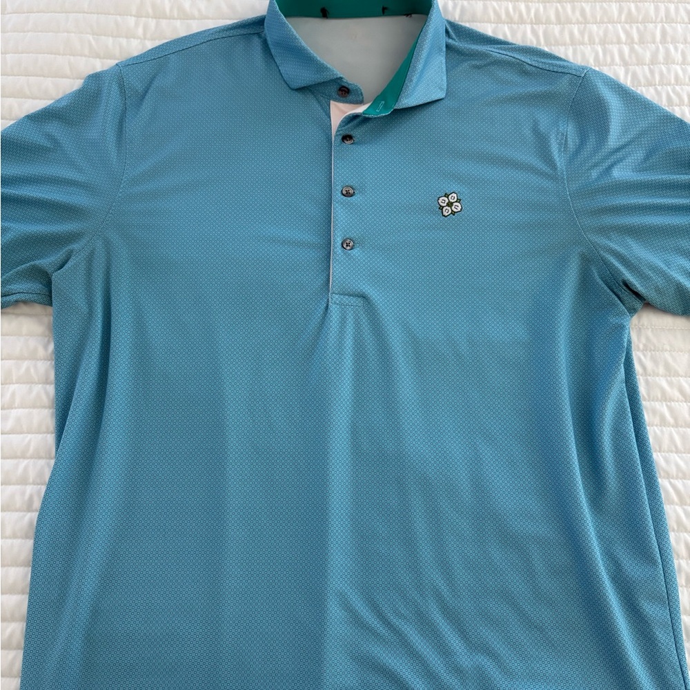 Greyson Teal Polo Shirt
